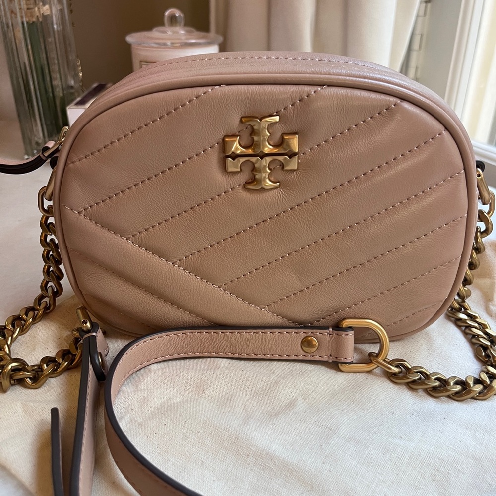 Tory Burch KIRA Chevron Camera Bag.  New without tags.